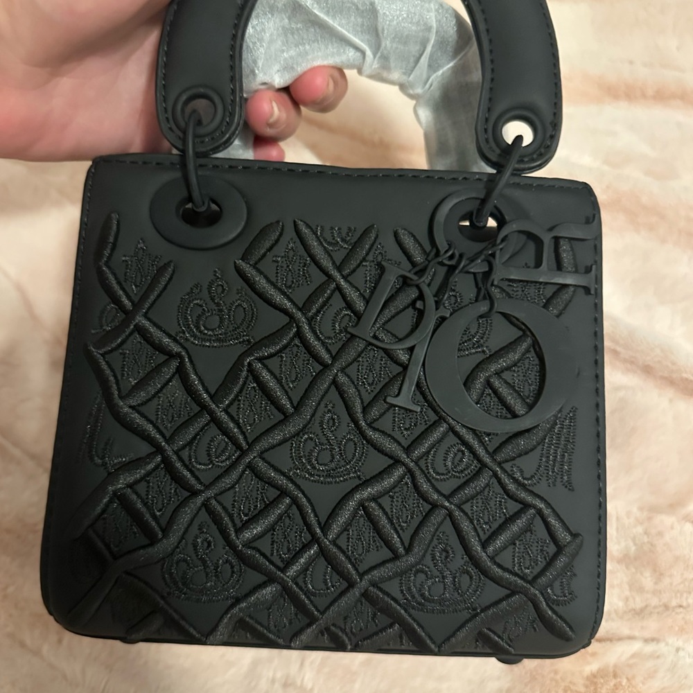 Dior Black Quilted Handbag